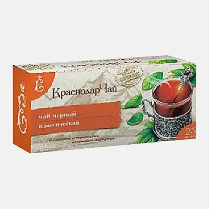 Чёрный чай Краснодарский 25пак