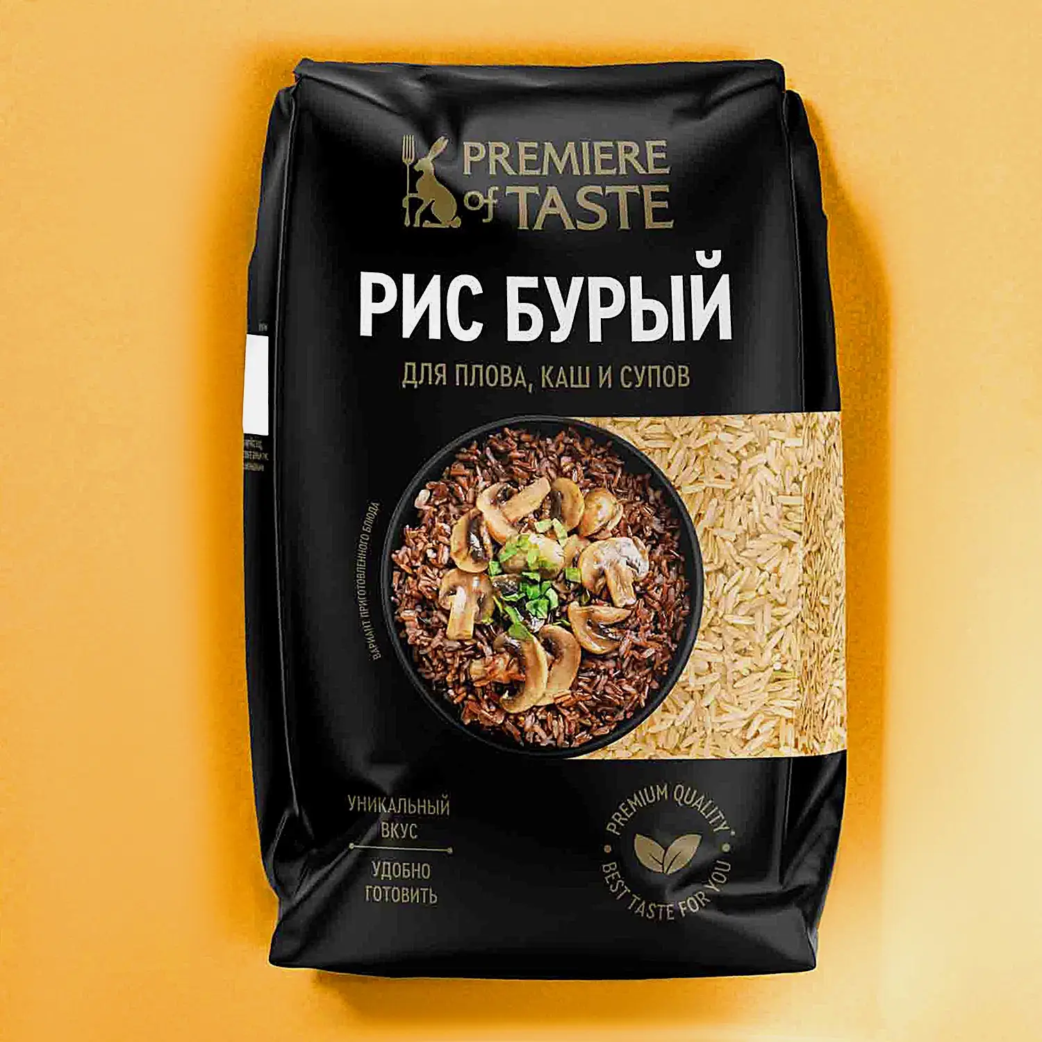 Рис Бурый Premiere of Taste 400г