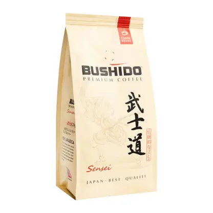 Изображение товара Кофе в зернах Bushido арабика Sensei 227г