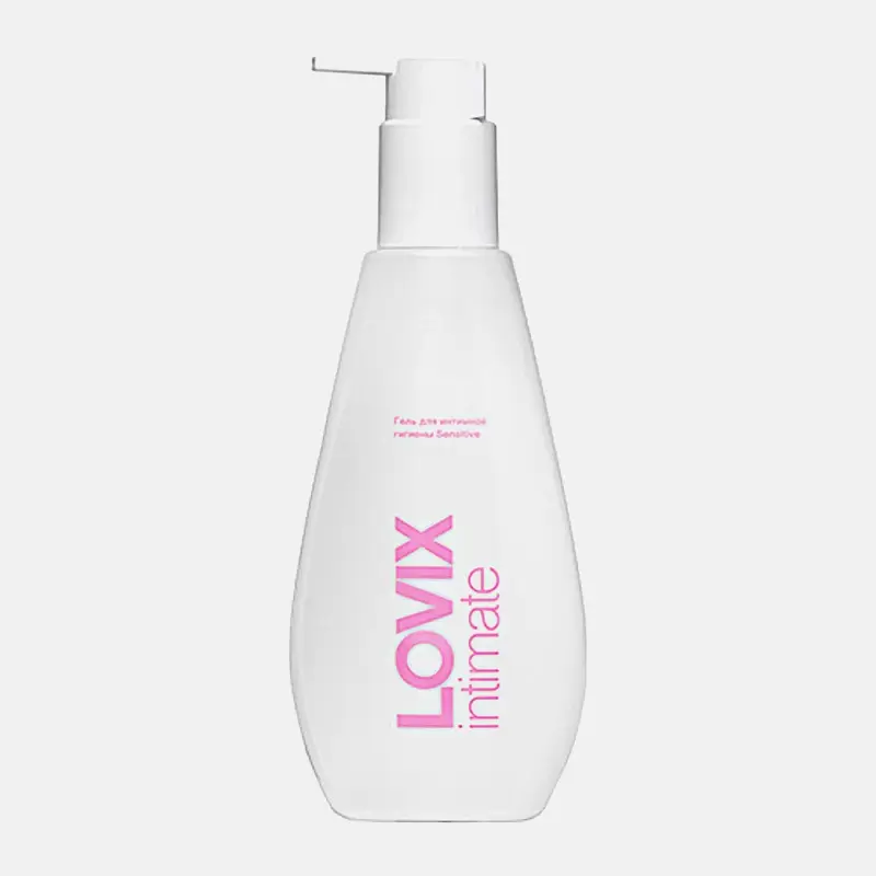 Бессульфатный гель для интимной гигиены Sensitive Lovix 200мл Бессульфатный гель для интимной гигиены Sensitive Lovix 200мл