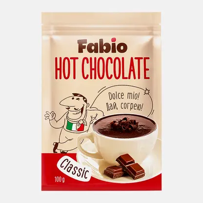 Горячий шоколад Fabio Classic 100г