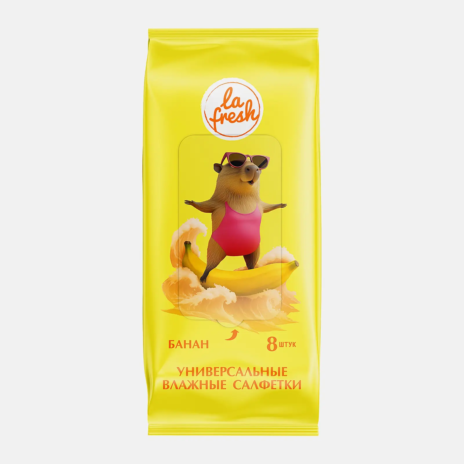 Влажные салфетки La Fresh молодежные мини 8шт в ассортименте - фото 3