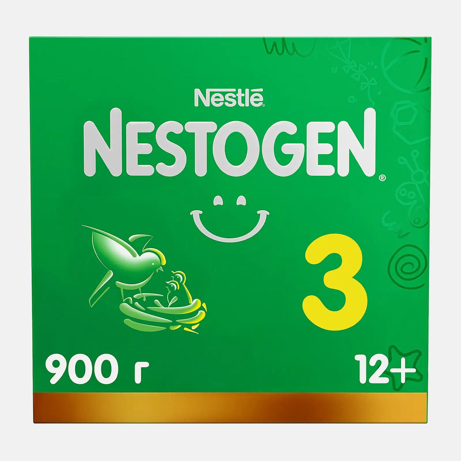 Сухое молоко Nestogen 3 c 12 месяцев 900г
