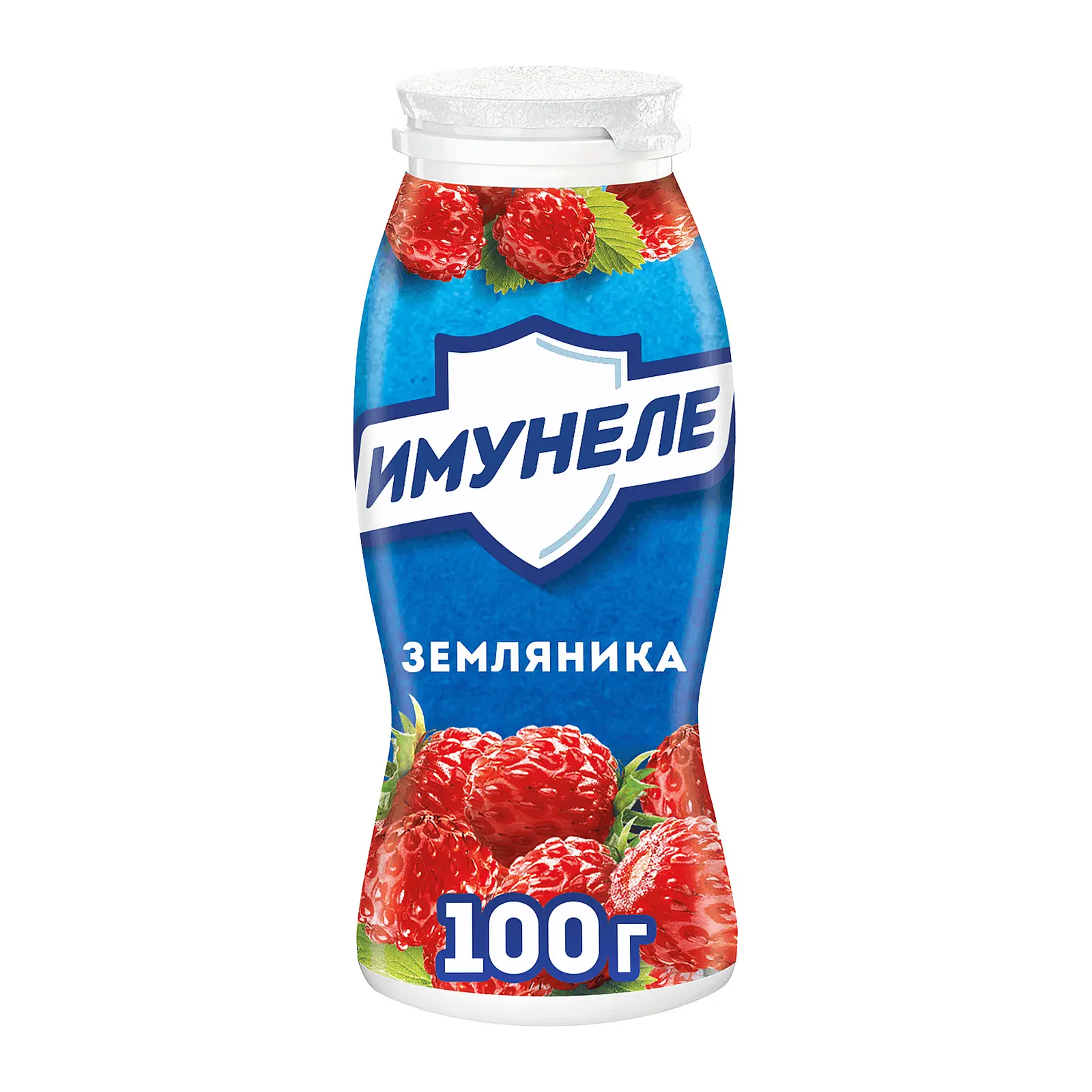 Изображение товара Кисломолочный напиток Имунеле Земляника 1.2% 95мл