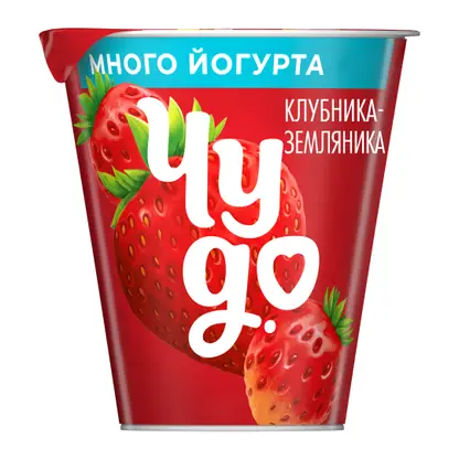 Изображение товара Йогурт Чудо Клубника земляника 2% 290г