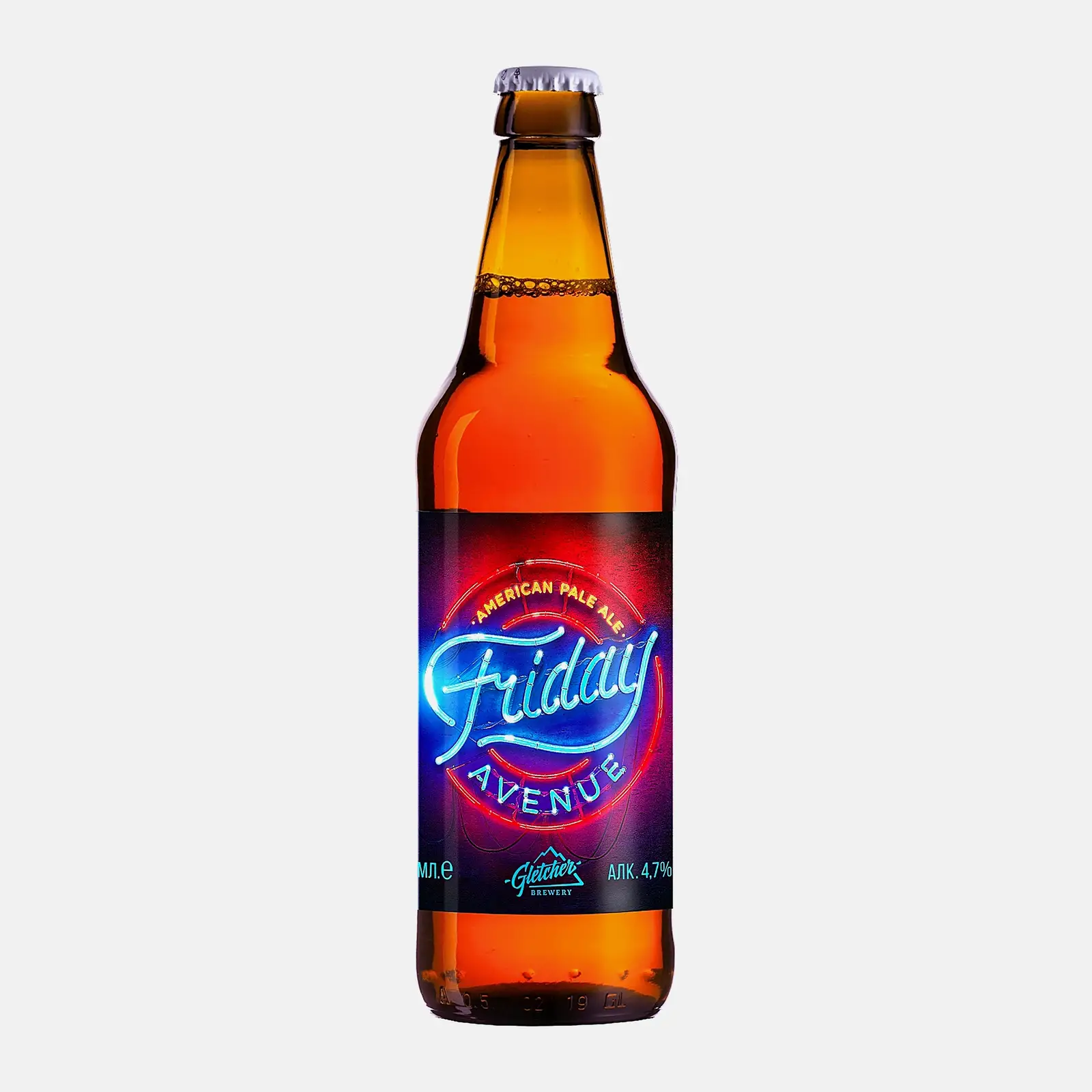 Пиво Friday Avenue Apa светлое фильтрованное 4.7% 500мл Пиво Friday Avenue Apa светлое фильтрованное 4.7% 500мл