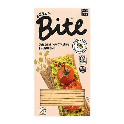 Изображение товара Хлебцы Take A Bite Гречневые 150г