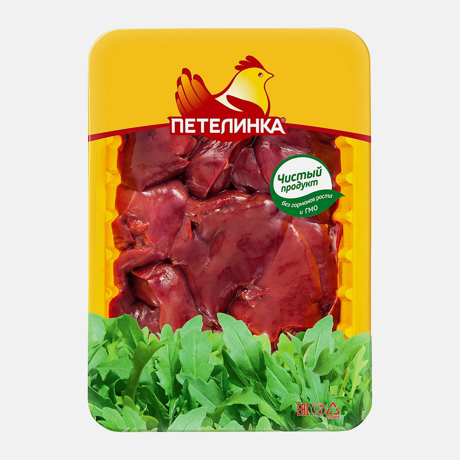 Изображение товара Печень цыпленка-бройлера Петелинка 450 г натуральный продукт