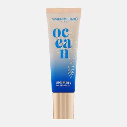 Увлажняющая тональная основа для лица Ocean тон 02 Vivienne Sabo
