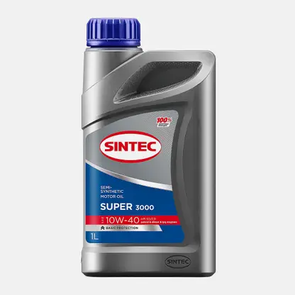 Масло полусинтетическое Sintec Super 3000 10W-40S G/CD 1л
