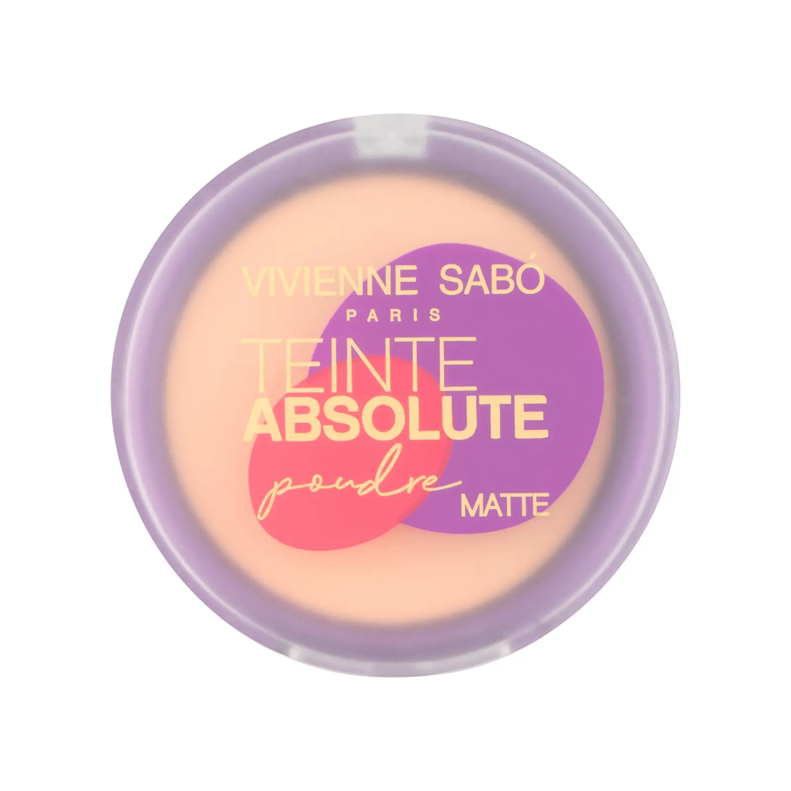 Пудра для лица Vivienne Sabo Teinte Absol Matte матирующая компактная тон 03 