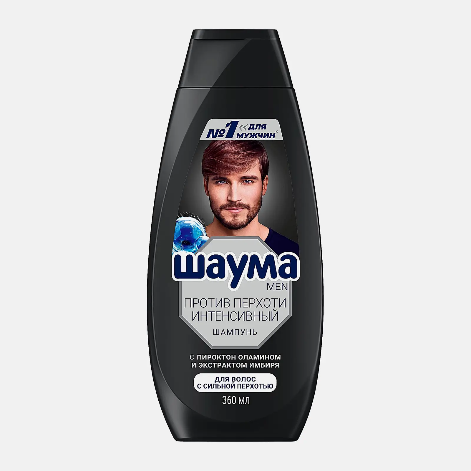 Шампунь для волос Шаума Men Интенсив против перхоти мужской 360мл