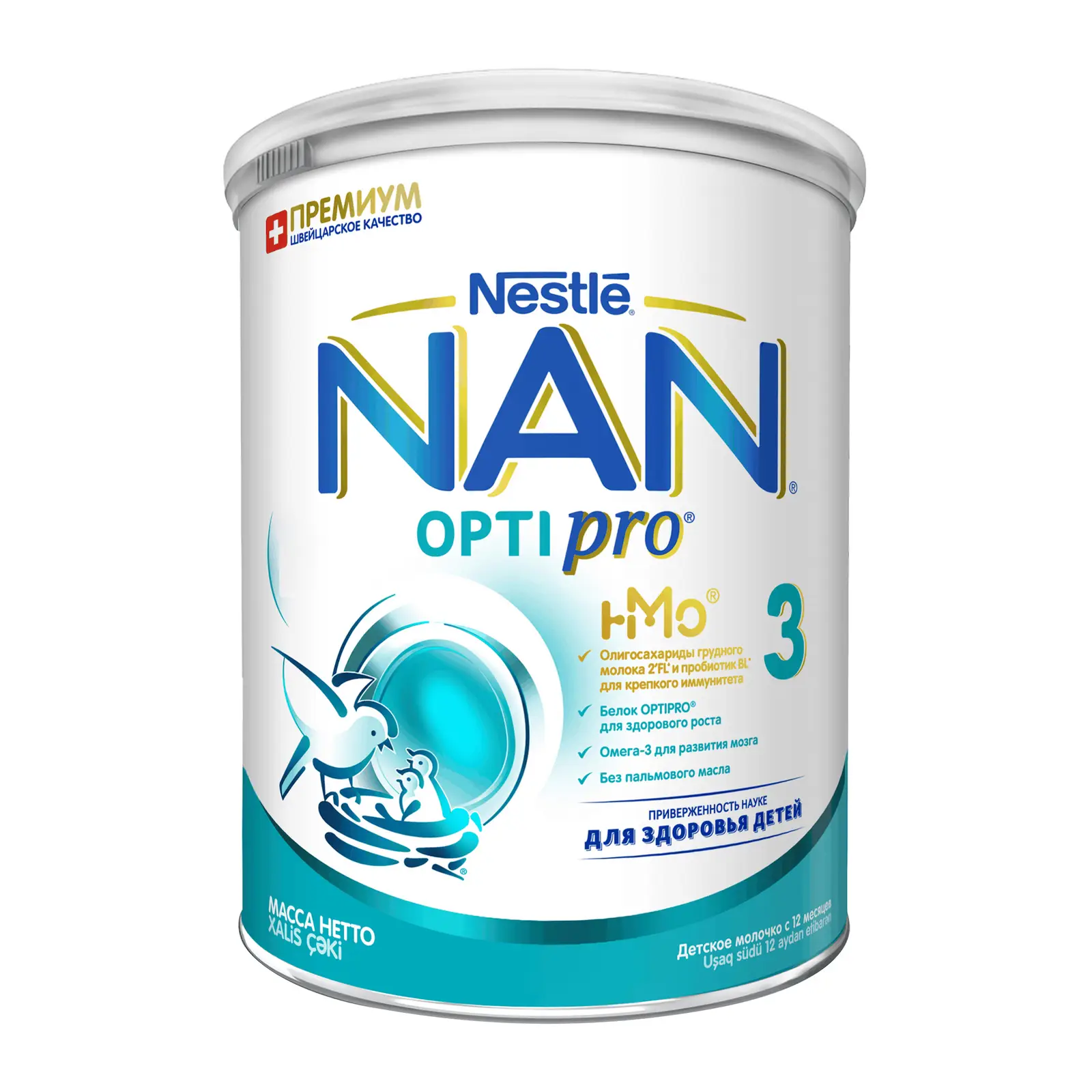 Изображение товара Молочко Nan 3 OptiPro детское 800г