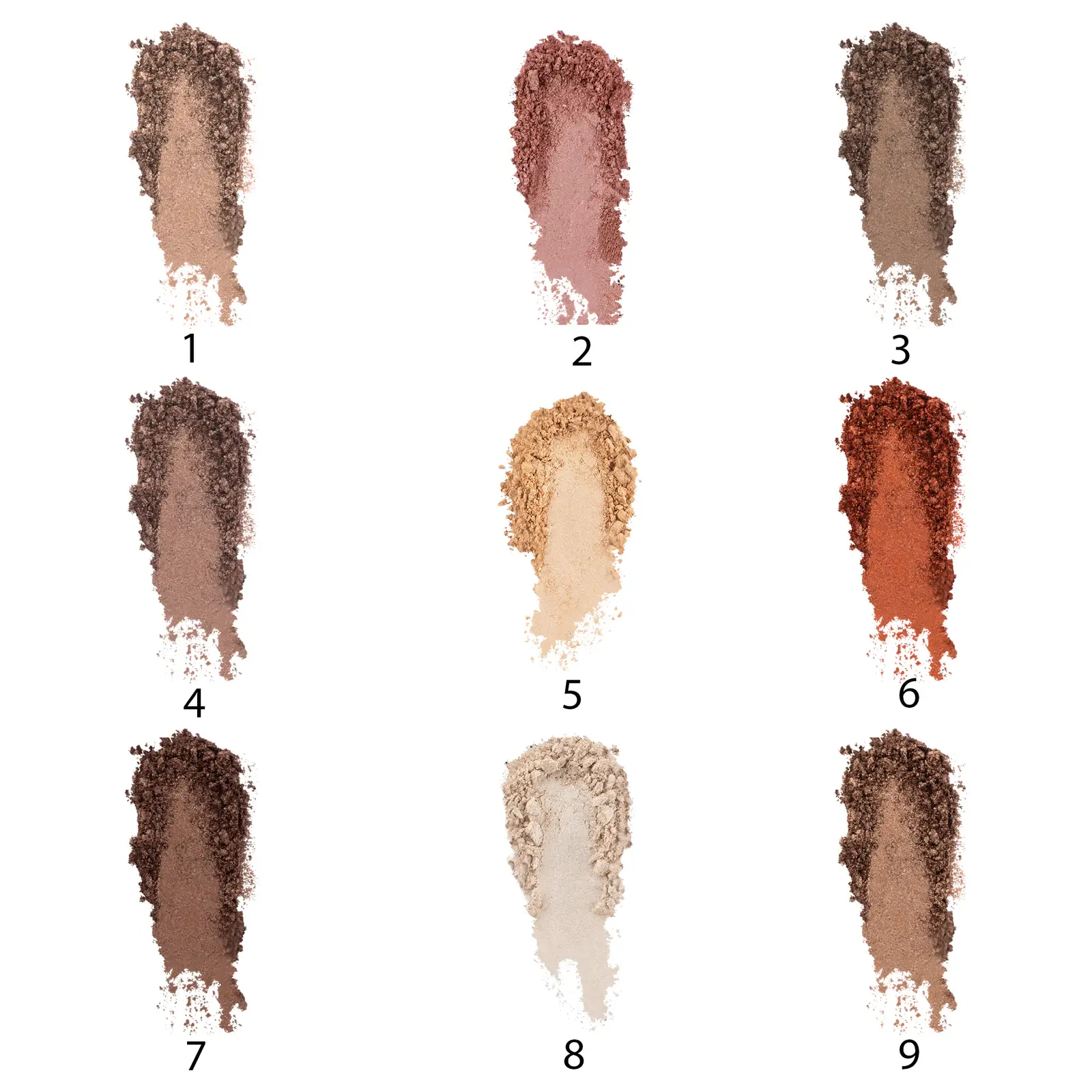 Палет теней для глаз Golden Rose Miss Beauty NudeAddict