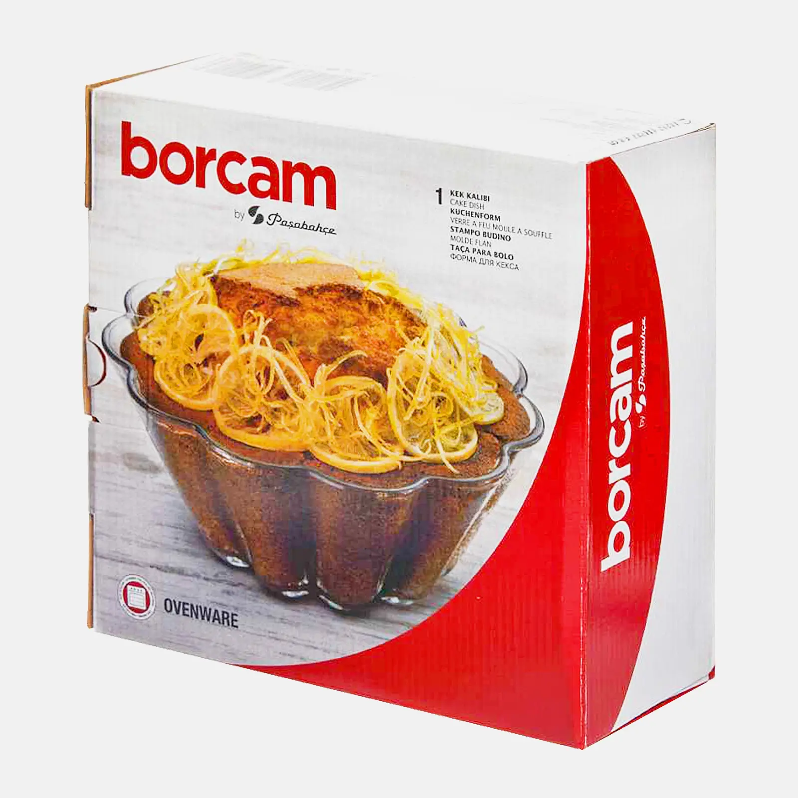 Форма для запекания кексов Borcam 22см 1.68л - фото 2