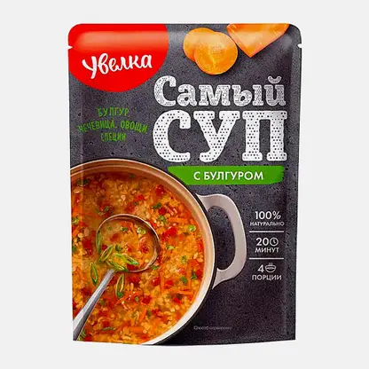 Суп с булгуром Увелка 150г