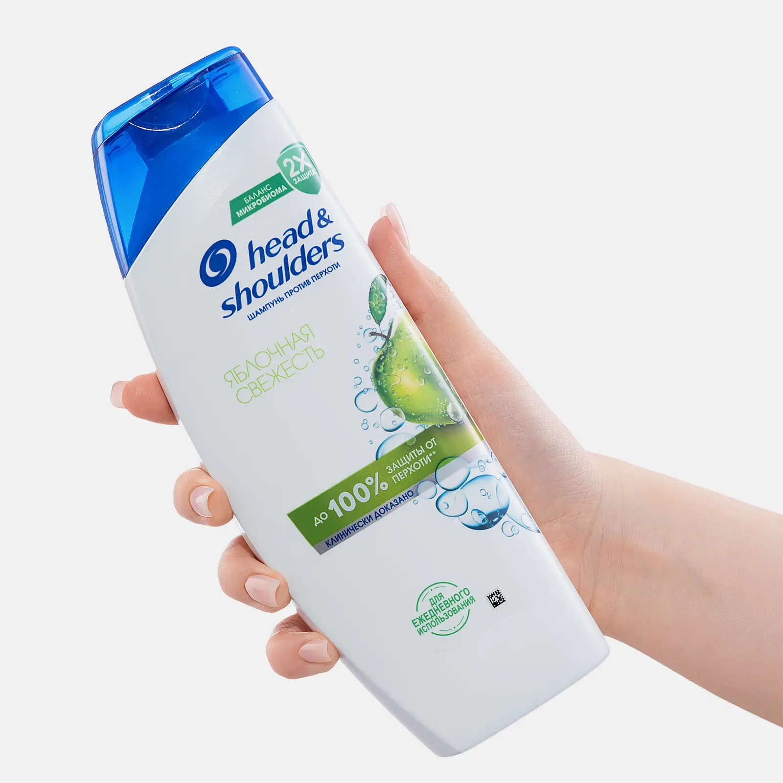 Шампунь для волос против перхоти Яблочная свежесть Head&Shoulders 360мл - фото 2 Шампунь для волос против перхоти Яблочная свежесть Head&Shoulders 360мл - фото 2