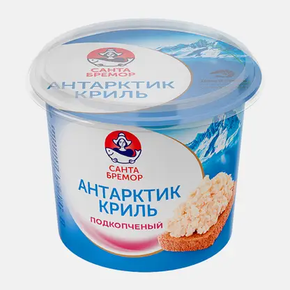 Паста Санта Бремор Антарктик Криль Подкопченный 150г
