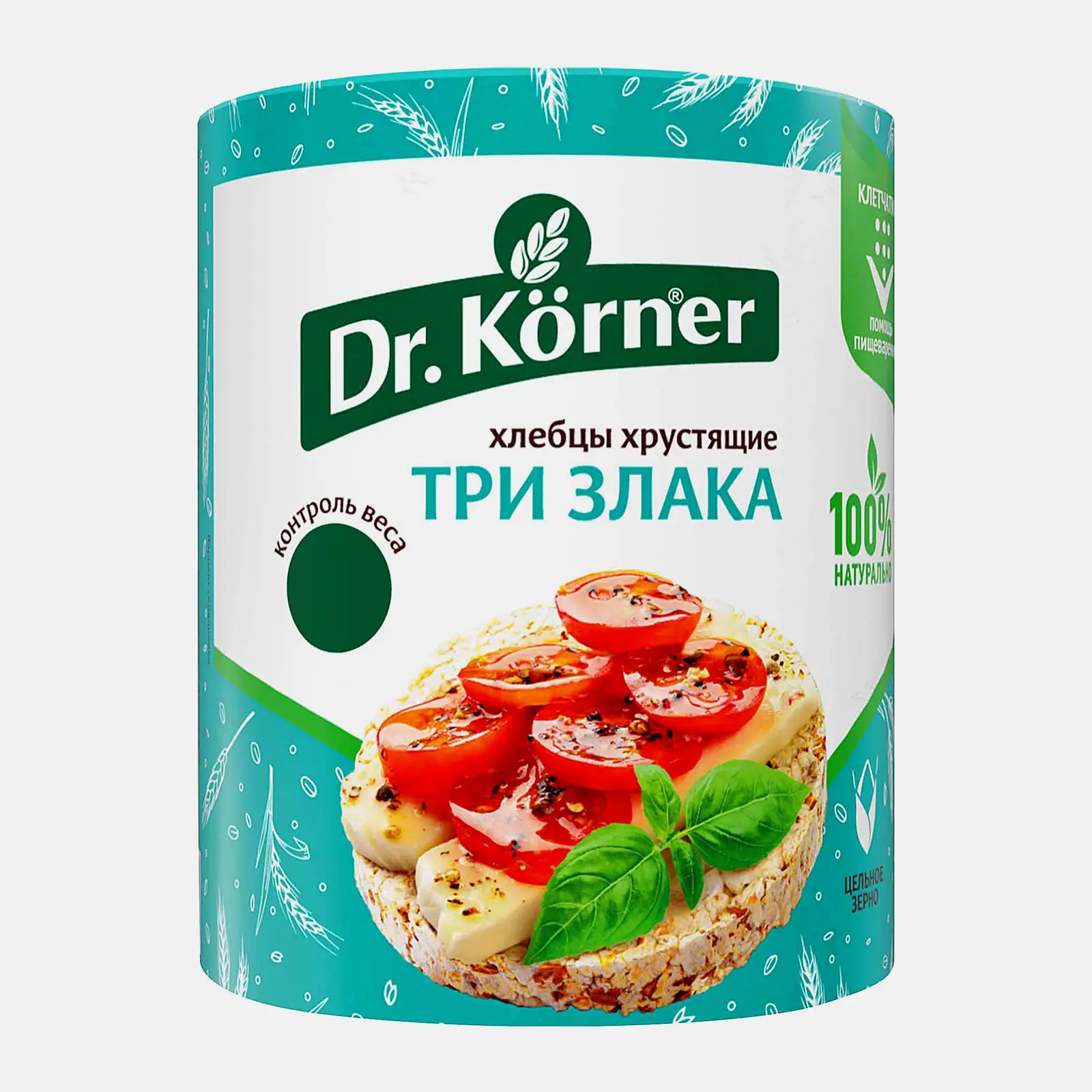 Изображение товара Хлебцы Три злака Dr.Korner 90г Изображение товара Хлебцы Три злака Dr.Korner 90г