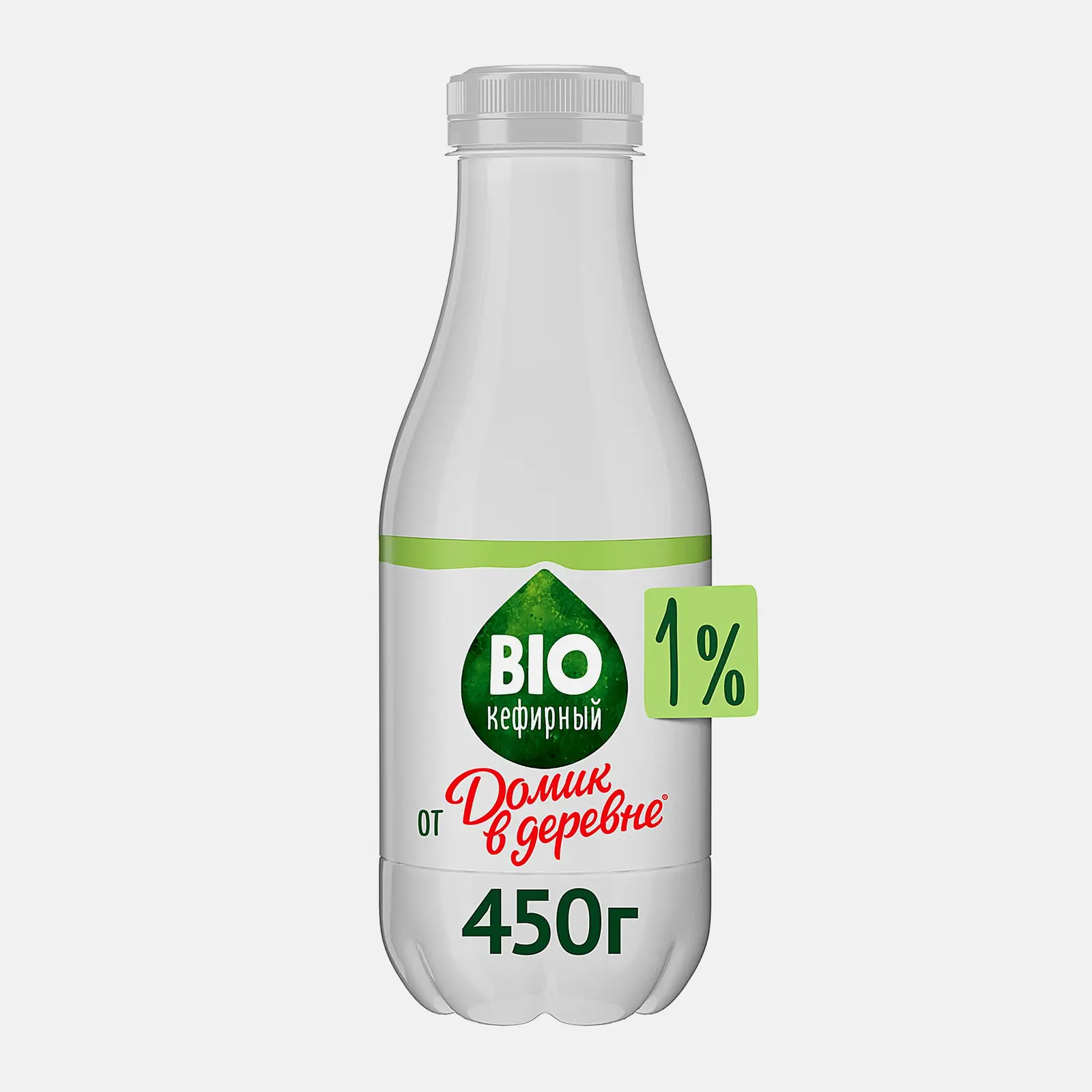 Изображение товара Биокефир Домик в Деревне 1% 450г - полезный кисломолочный напиток