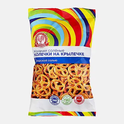Колечки на крылечке КД Кубань солёные 200г