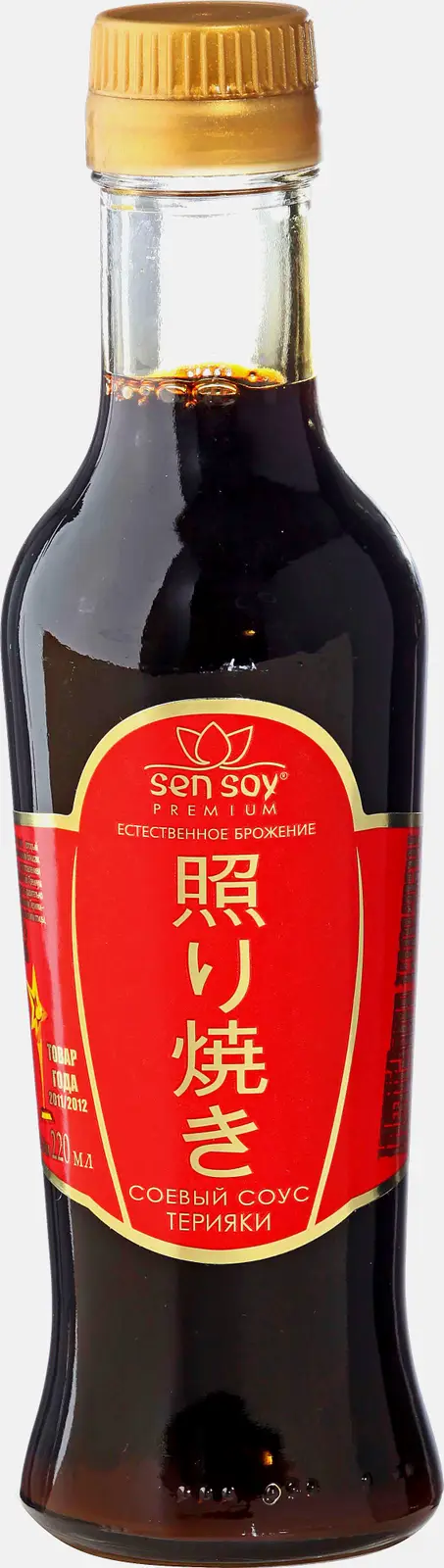 Изображение товара Соевый соус Sen Soy Терияки 220 мл натуральный без ГМО и красителей