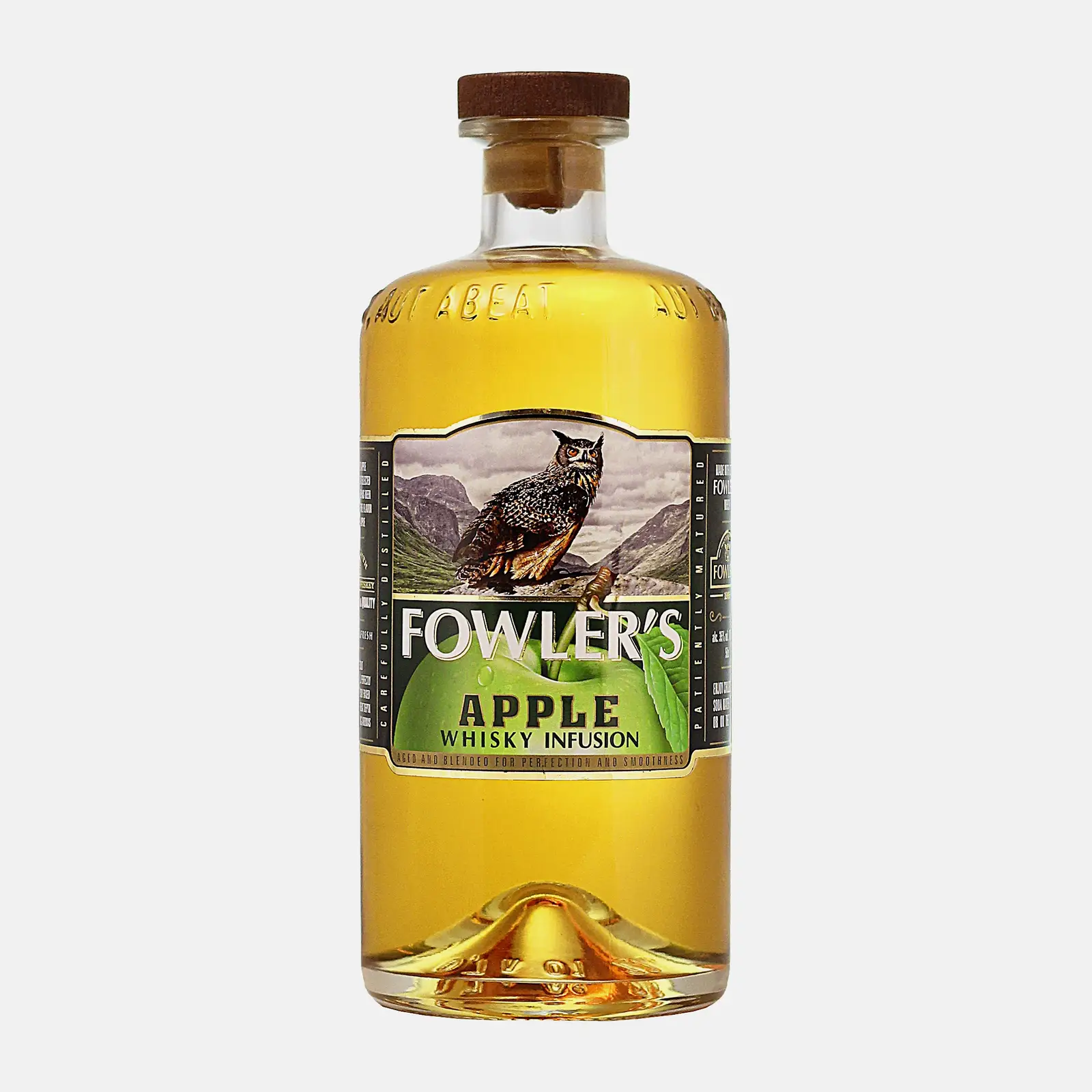 Изображение товара Настойка Fowlers Яблоко на основе виски 35% 700мл - качественный фруктовый алкоголь