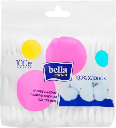 Изображение товара Ватные палочки Bella Cotton 100шт