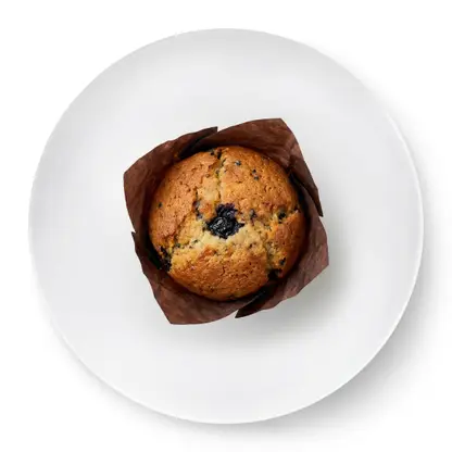 Изображение товара Сливочный маффин с шоколадом и вишнёвой начинкой 90г