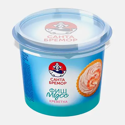Паста Санта Бремор Фиш-мусс с креветками 140г