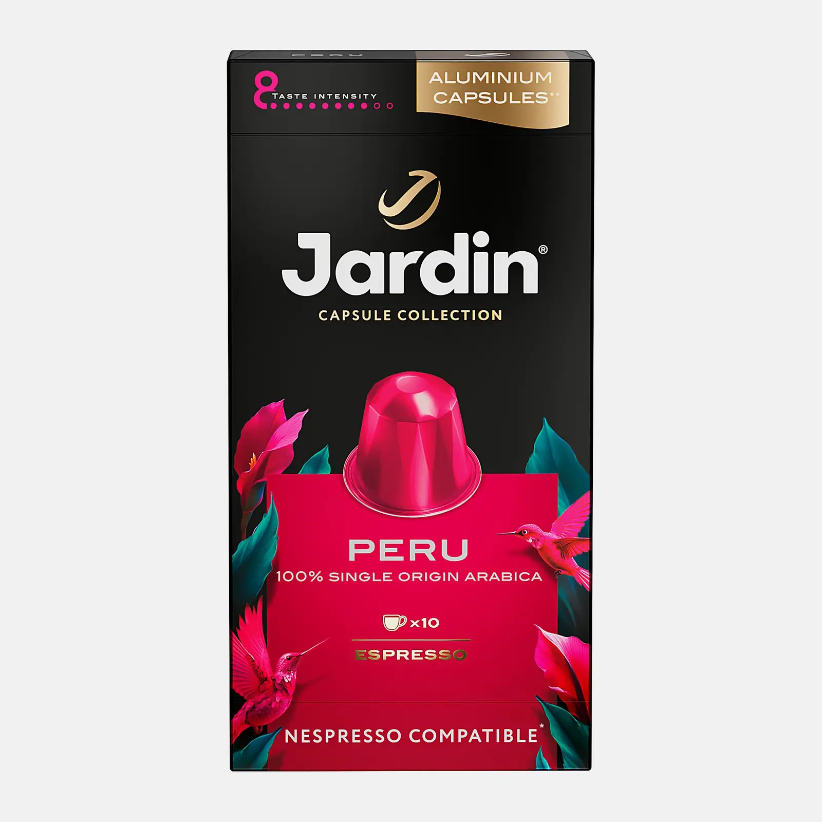 Кофе жареный молотый капсулы Jardin Peru 10шт 50г