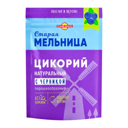 Изображение товара Цикорий натуральный растворимый с черникой 85г Старая Мельница