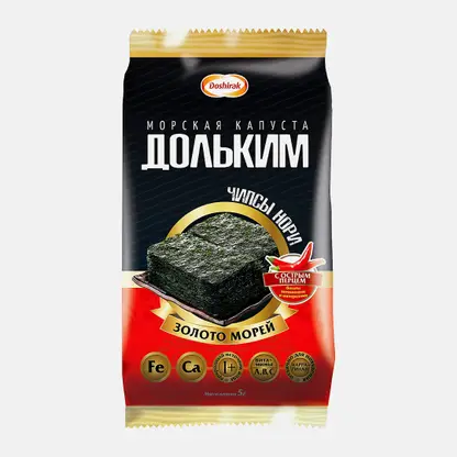 Морская капуста Доширак Дольким с перцем 5г