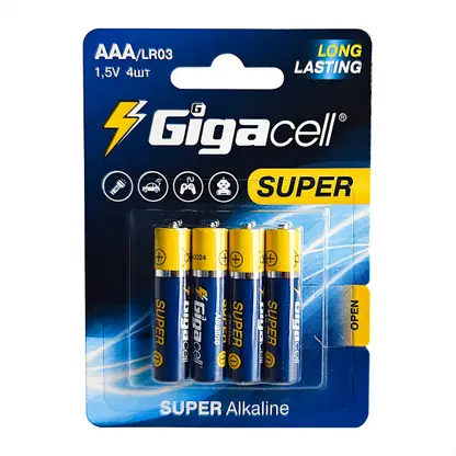 Изображение товара Батарейки Магнит алкалиновые ААА 4шт