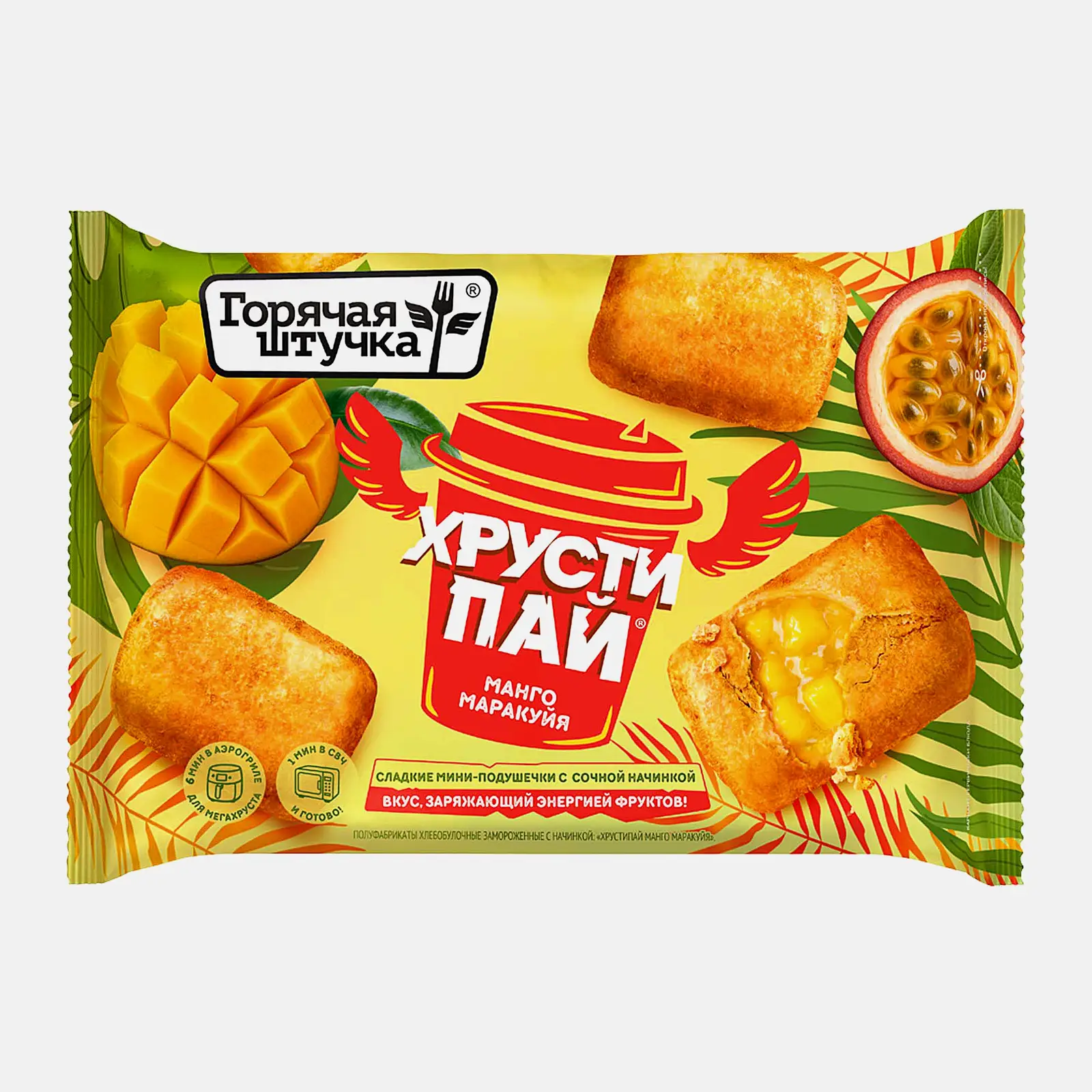 Хрустипай манго-маракуйя Горячая Штучка 180г Хрустипай манго-маракуйя Горячая Штучка 180г