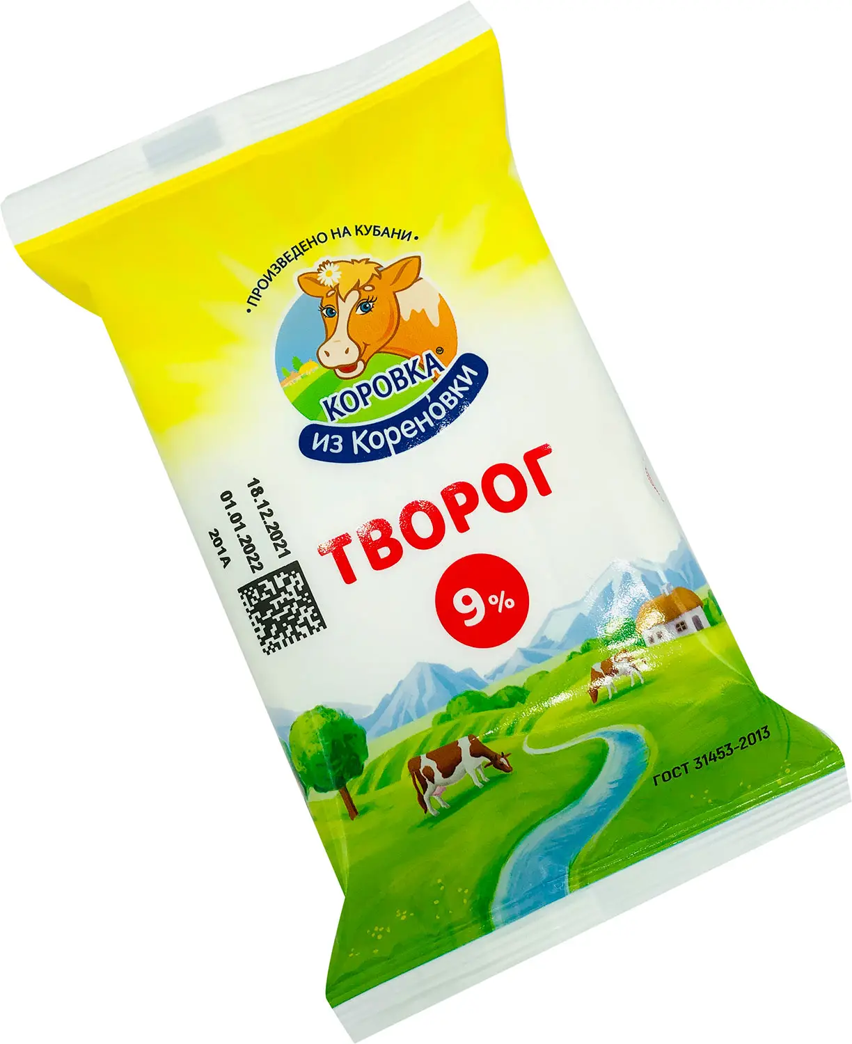 Творог Коровка из Кореновки 9% 180г — в каталоге на сайте сети Магнит |  Краснодар