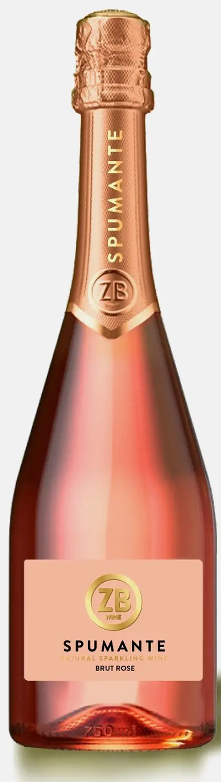 Розовое вино игристое брют ZB Wine Spumante 750мл
