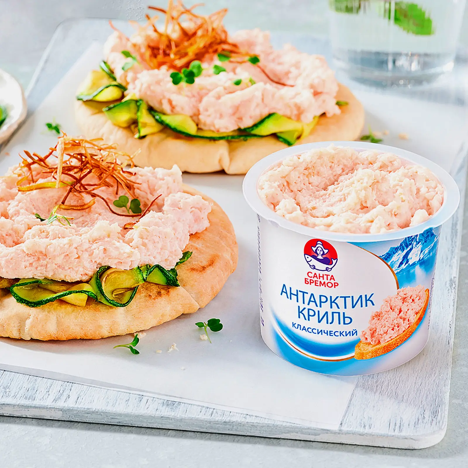 Паста Санта Бремор Антарктик Криль Классический 150г