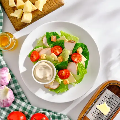 Изображение товара Салат Цезарь с курицей М Кухня 220г