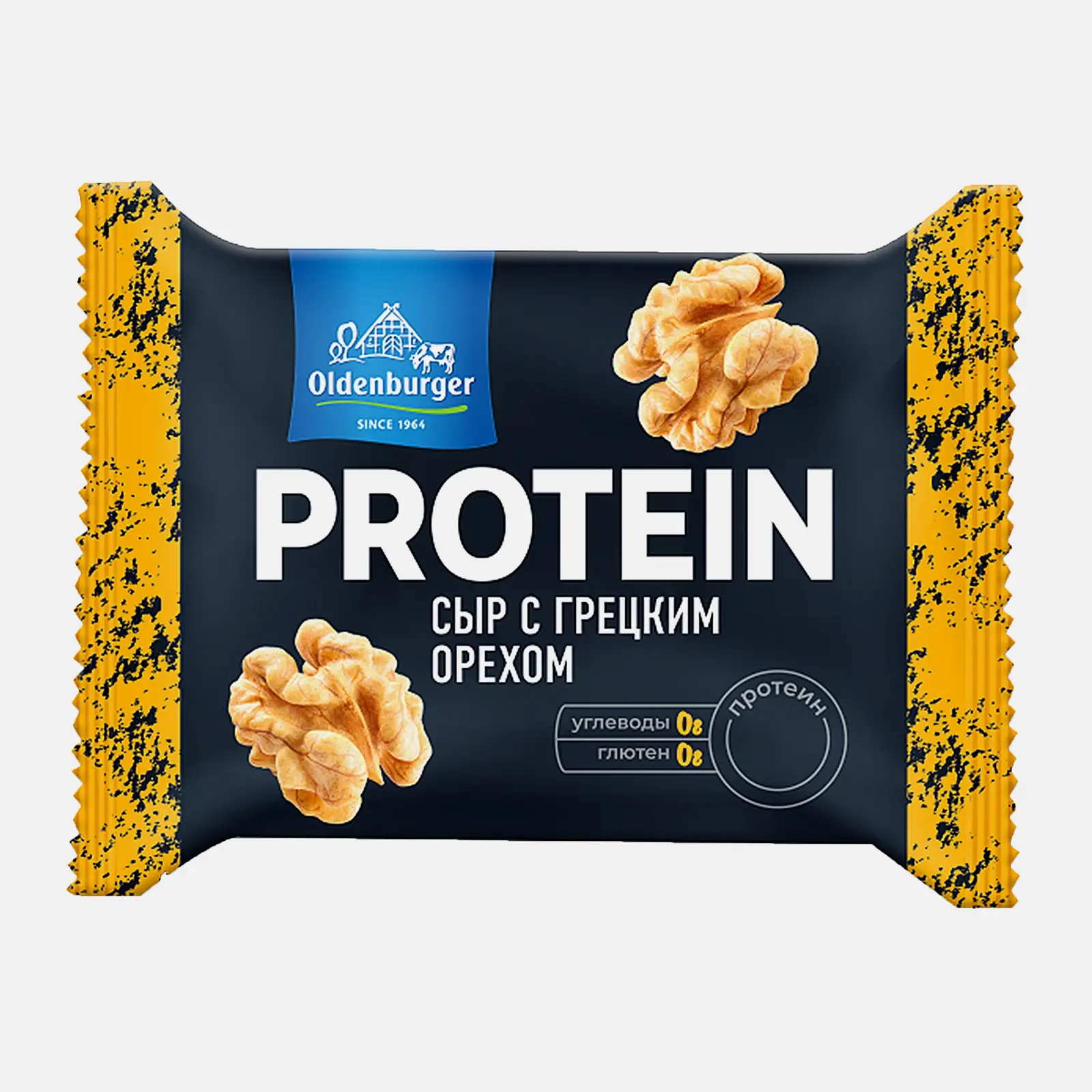 Изображение товара Сыр Oldenburger протеиновый с грецким орехом 30% 200г