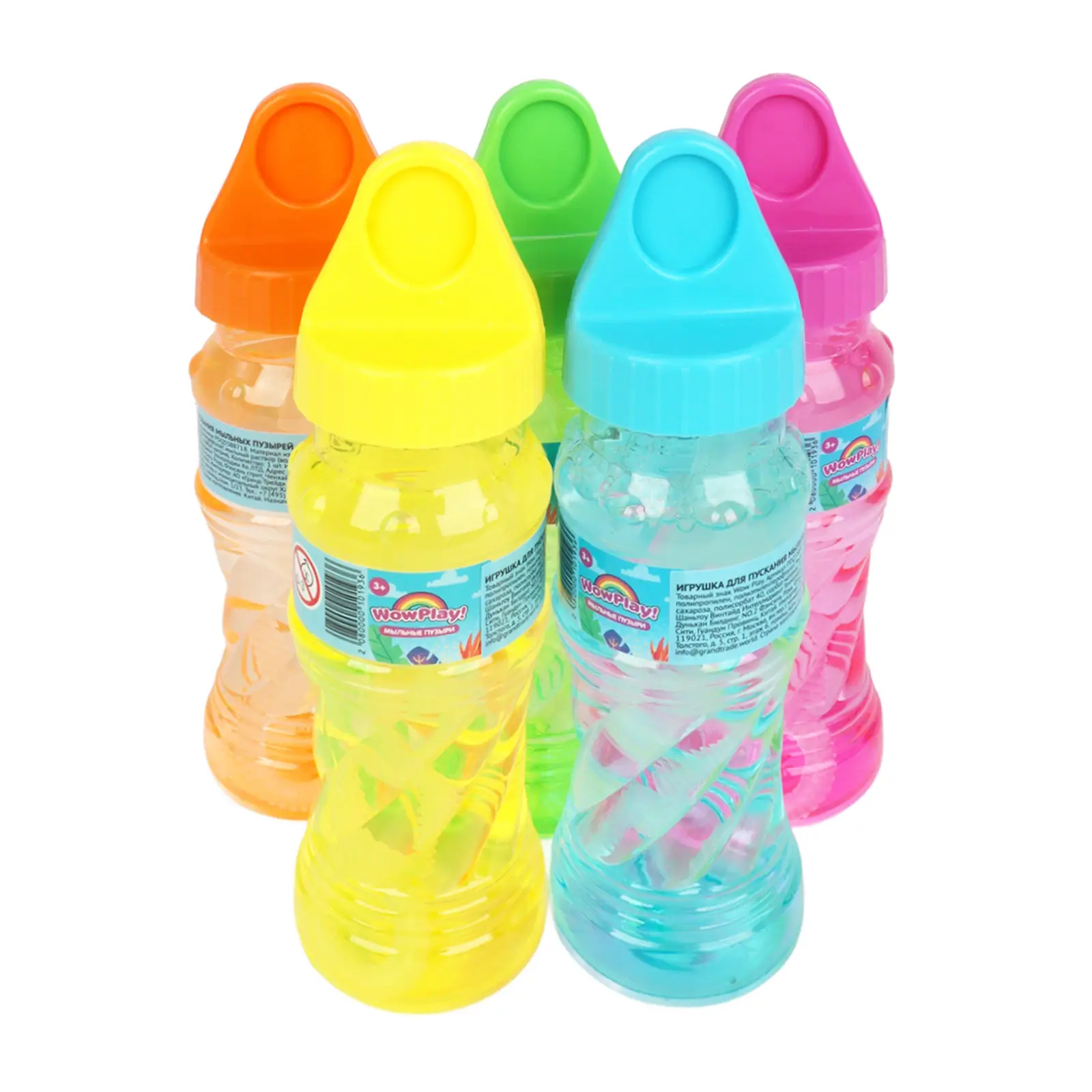 Изображение товара Мыльные пузыри бутылка 110мл арт PDQ5SBB718 в ассортименте