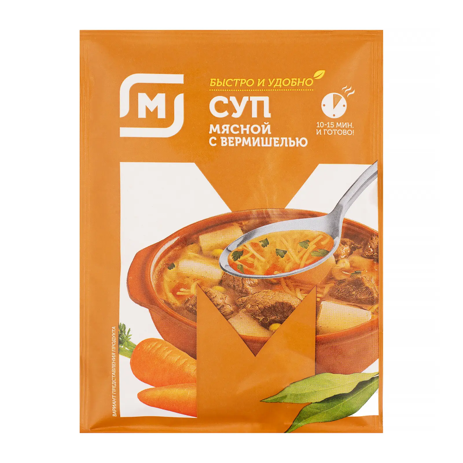 Изображение товара Суп Куриный/Мясной Магнит 60г в ассортименте