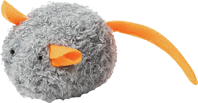 Игрушка для кошек Gigwi Мышка с ушками со звуковым чипом
