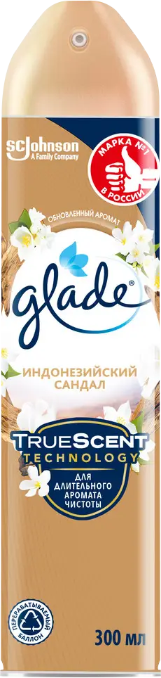 Освежитель воздуха Glade Индонезийский сандал 300мл