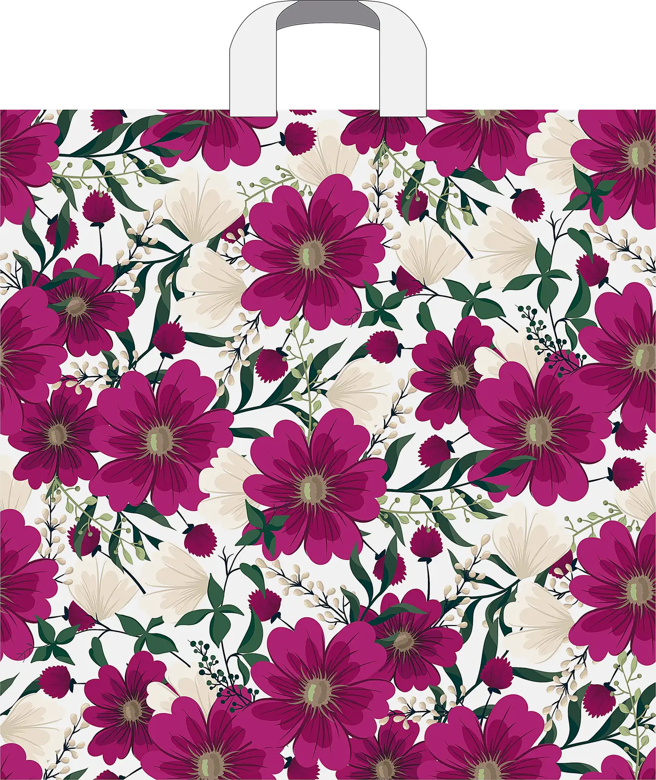 Пакет Артпласт с петлевой ручкой 45*45см в ассортименте