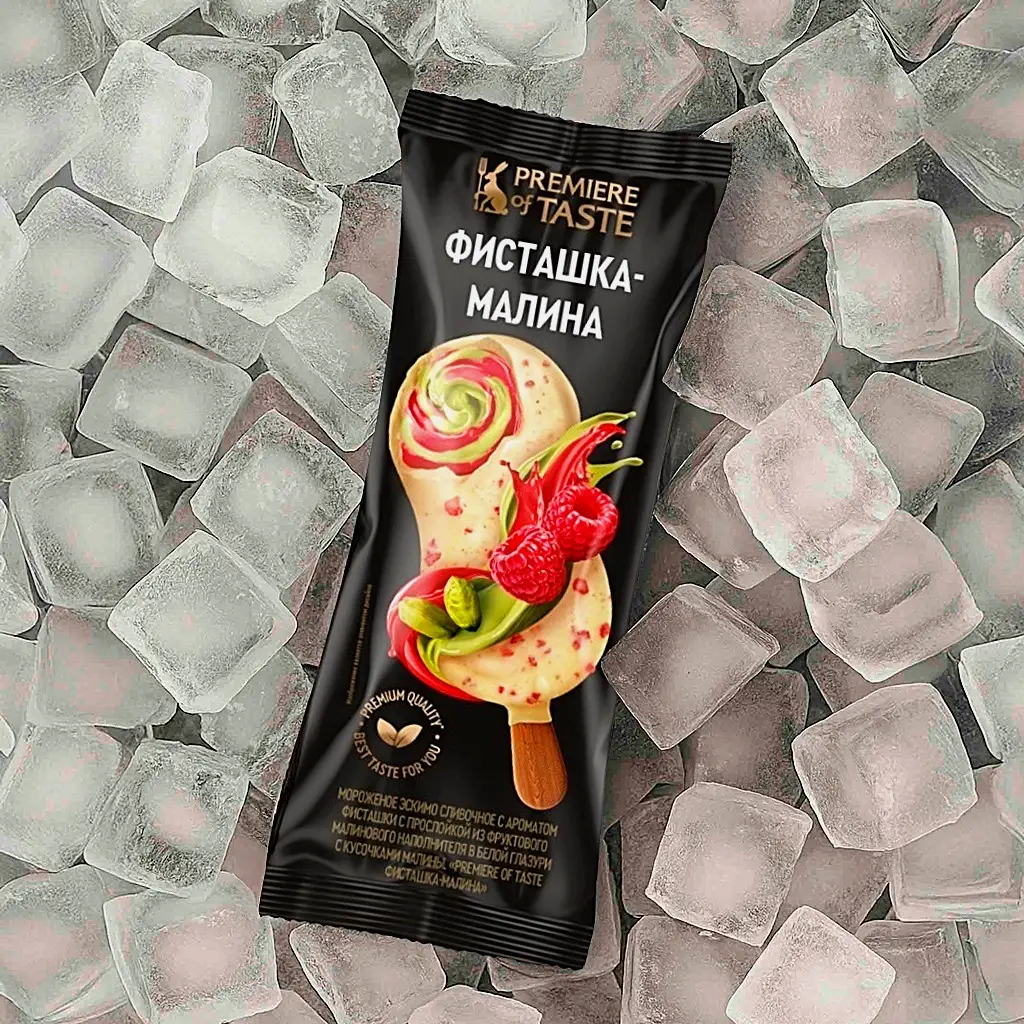 Изображение товара Мороженое Premiere Of Taste Фисташка-малина эскимо