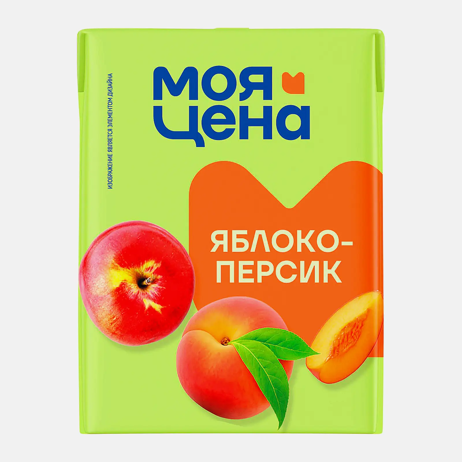 Напиток Моя цена Яблочно-персиковый 200мл
