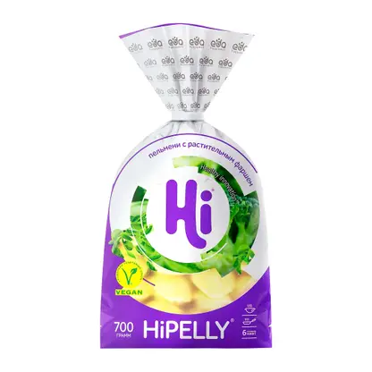 Изображение товара Пельмени Hi Hipelly с растительным фаршем 700г