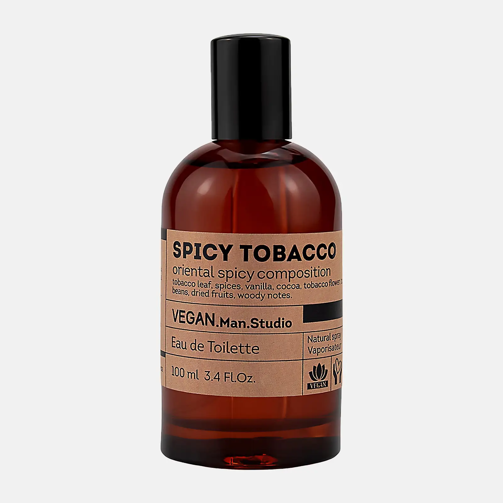 tobacco vegan Туалетная вода Spicy Tobacco Vegan Man Studio мужская 100мл – купить по  цене 812₽ в М.Косметик