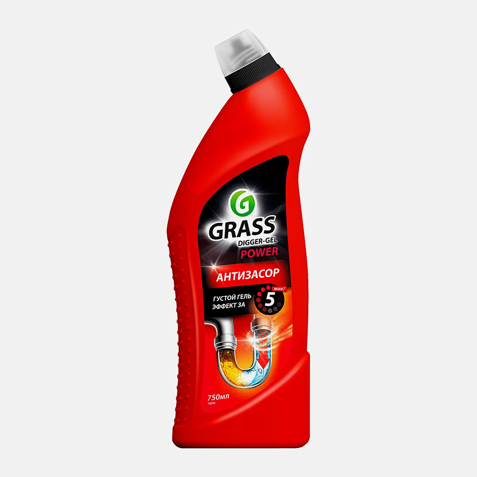 Гель для чистки труб Grass Digger-Gel 750мл
